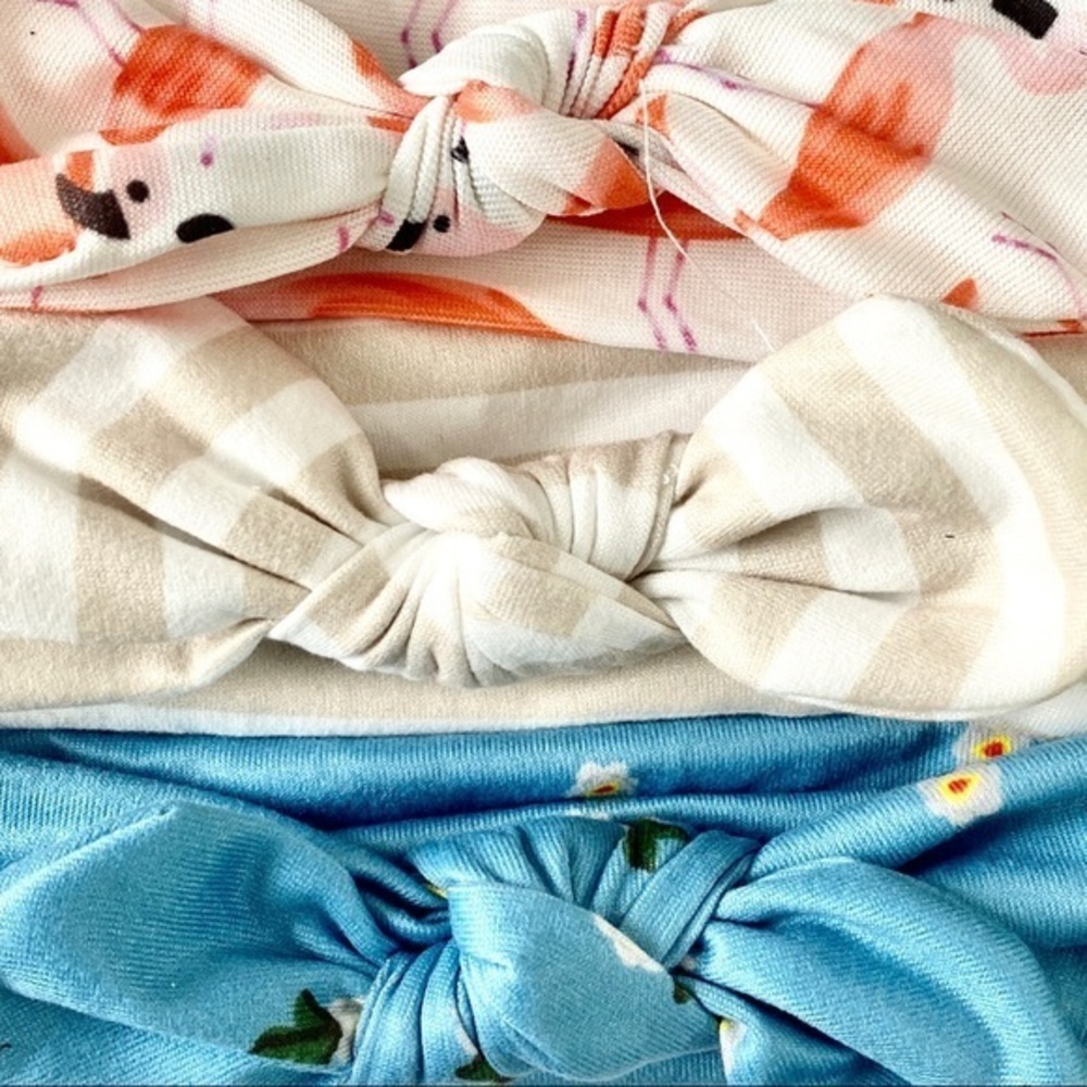 Baby Headbands- 6 Pack - Multi-Color - Picture 2 of 5